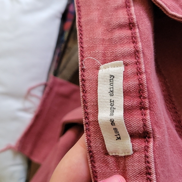 Rose Pink Denim Jeans - Picture 4 of 4